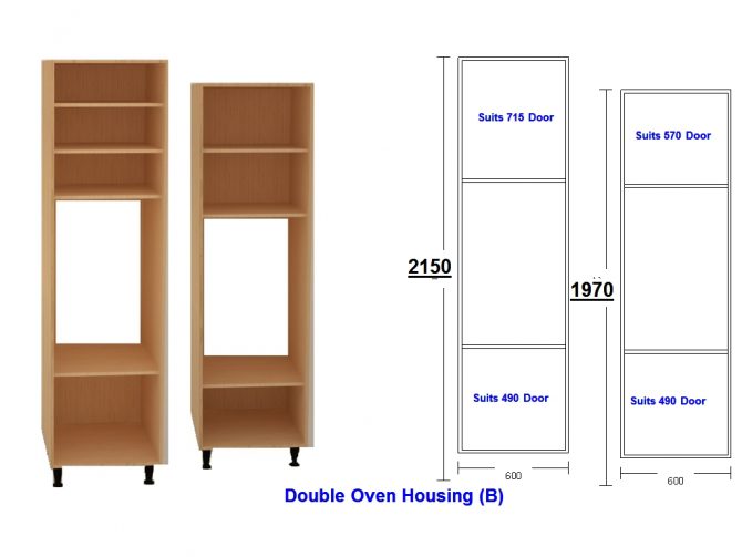 Double Oven Housing Unit B